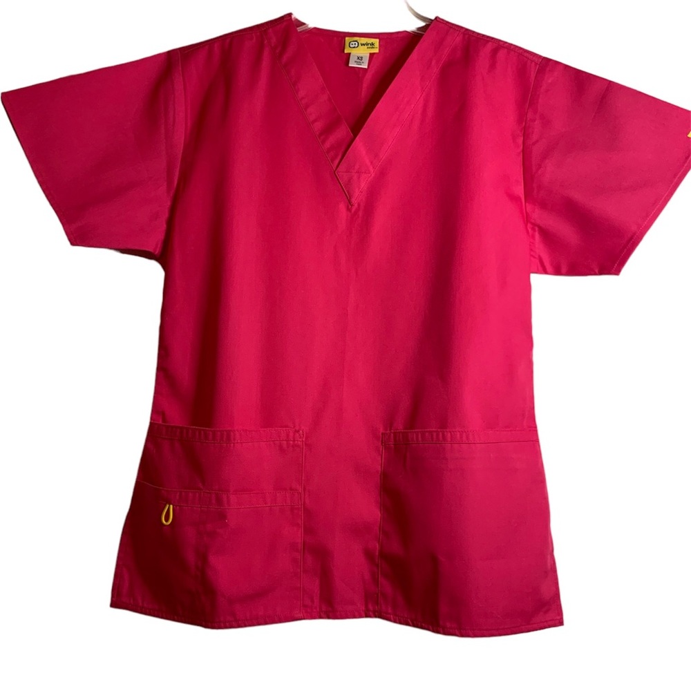 New- WonderWink Origins 6016-Bravo-Women's V-Neck Scrub Top - Picture 4 of 16